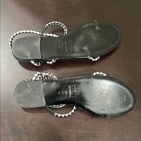 STAUD Monochrome Braided Women's Sandals - Picture 3 of 4